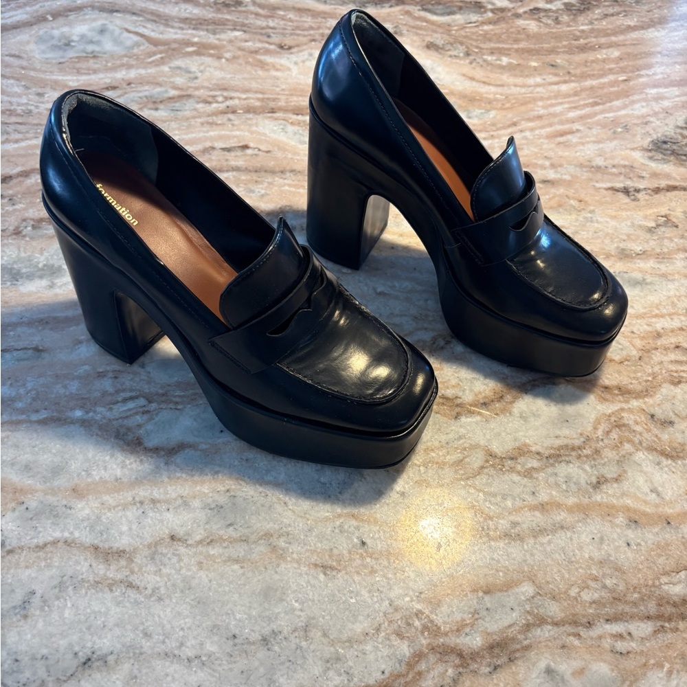 Reformation Lolita Platform Loafers